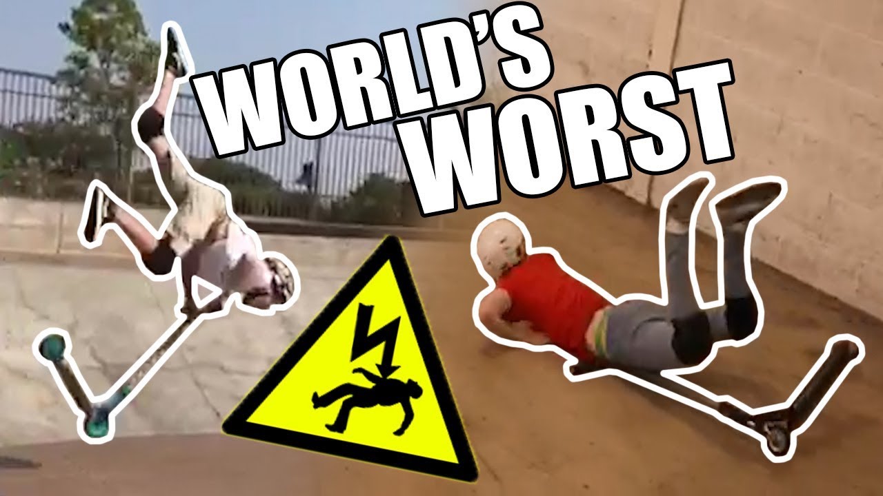 SCOOTER FAIL COMPILATION 2018
