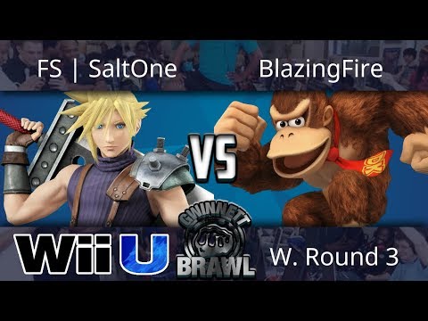 Gwinnett Brawl July 2018 - FS| SaltOne (Cloud) vs BlazingFire (DK) - Smash 4 W. Round 3