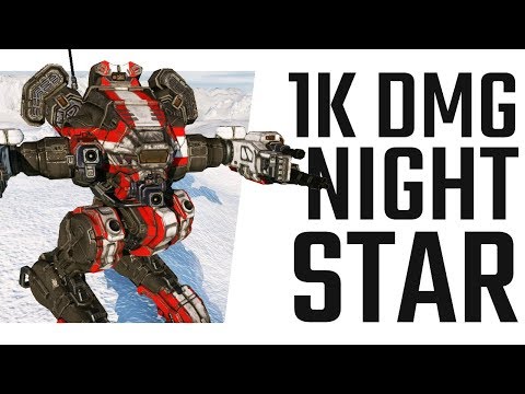 1k DMG Nightstar! RAC2 + UAC5 Dakka-Build - Mechwarrior Online The Daily Dose #750