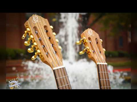 Ortega Hydra Ovangkol Double Tenor Ukulele with Active Pickup Demo by DeG at UKE Republic
