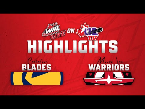 Saskatoon Blades at Moose Jaw Warriors 11/21 | WHL Highlights 2024-25