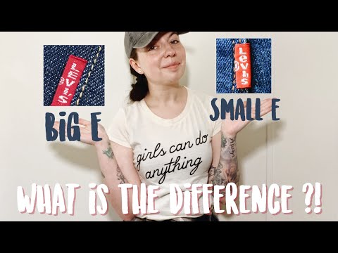 "BIG E" VS "SMALL e" : A RESELLER'S GUIDE TO LEVI'S TABS