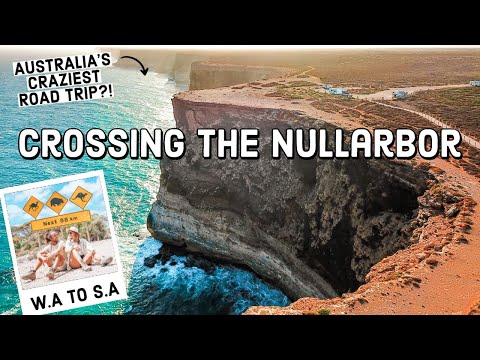 This was CRAZY! Crossing the Nullarbor Road Trip | Travel Australia Big Lap