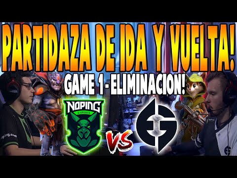 NO PING vs EG [GAME 1] BO3 - ELIMINACIÓN "Matthew vs Crit" - WEPLAY ANIMAJOR DOTA 2