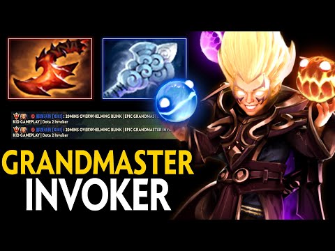 AWESOME GAMEPLAY BY GRANDMASTER INVOKER | Dota 2 Invoker
