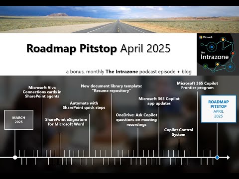 SharePoint Insights: April 2025 Roadmap Update Unveiled SharePoint Insights: April 2025 Roadmap Update Unveiled