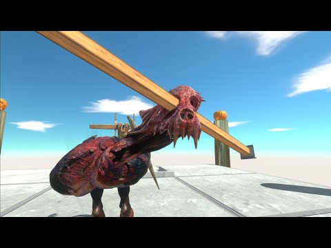 Throw Units into the Pit with the BIG BAllISTA - Animal Revolt Battle Simulator