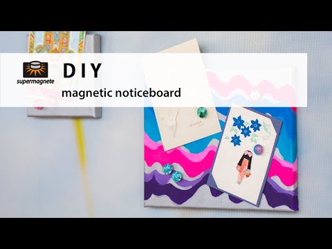 DIY pour les enfants : fabriquer un tableau mémo - La Belle Adresse