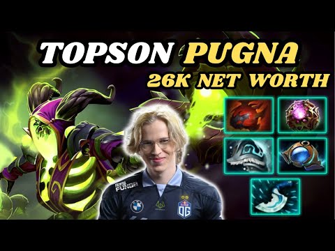 🔥 TOPSON Pugna Midlane 26K NET WORTH 🔥 Master Tier Road To Grandmaster Tier - Dota 2