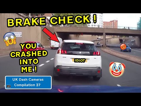 UK Dash Cameras - Compilation 37 - 2025 Bad Drivers, Crashes & Close Calls