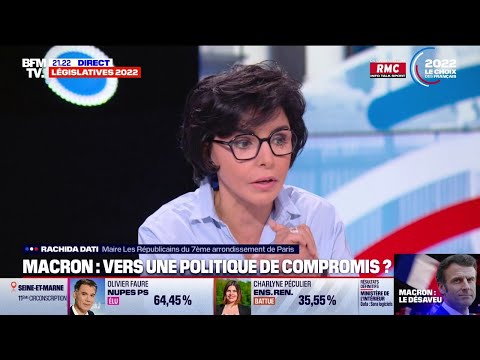 "Pour des morts, on est bien vivants": Rachida Dati réagit aux résultats des Législatives