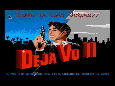 Deja Vu II walkthrough (Apple IIGS - ICOM/Mindscape)