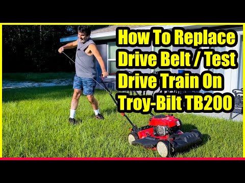 Replace the Drive Belt on Your Troy-Bilt TB200 Push Lawn Mower