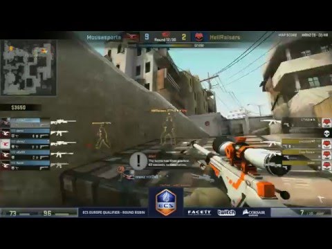 Niko INSANE 4k with awp vs HellRaisers