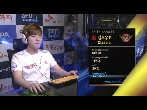 [SPL2015] Classic(SKT) vs Leenock(SBENU) Set1 Cactus Valley -EsportsTV, Starcraft 2