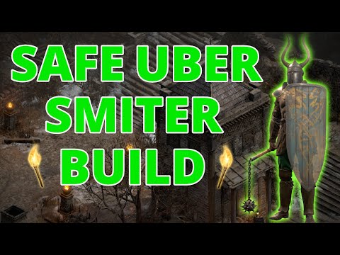 Diablo 2 Resurrected | Safe Uber Smiter Build | My First Torch in D2R!