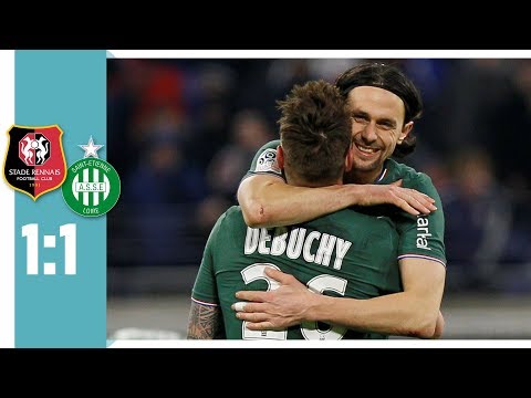 Premieren-Tor für Ex-Dortmunder Subotic | Stade Rennes - AS St. Etienne 1:1
