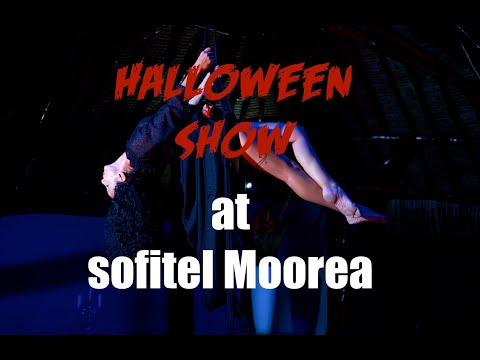 HOSPITALITY HALLOWEEN PARTY AT SOFITEL MOOREA (UNIQUE) - TAHITI SHOW CONCEPT PRODUCTIONS