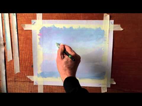 Oil painting tutorial - Sail Boat part 1