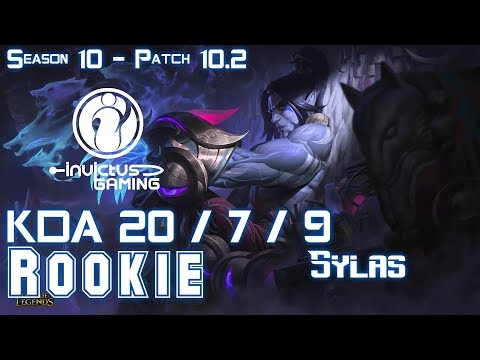 IG Rookie SYLAS vs RUMBLE Mid - Patch 10.2 KR Ranked