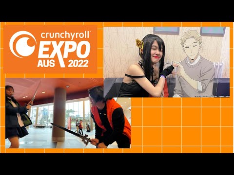 crunchyroll expo aus 2022 vlog