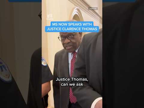 MS NOW speaks with Justice Clarence thomas