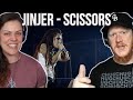 COUPLE React to Jinjer - Scissors | OFFICE BLOKE DAVE