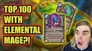 Hit Top 100 With ELEMENTAL MAGE?! (New Lost City of Un’Goro Deck)