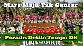Download lagu TNI PARADE AND DEFILE‼️FEARLESS FORWARD MARCH TEMPO 116 | TNI Anniversary, October 5th mp3