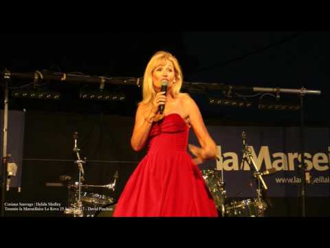 Corinne Sauvage | Dalida Medley (Le Rove 25 Juillet 2017)