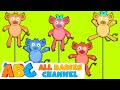 Five Little Monkeys Jumping On The Bed Nursery Rhymes For Kids All Babies Channel