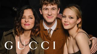 Gucci Arrivals at the Fall Winter 2025 Fashion Show