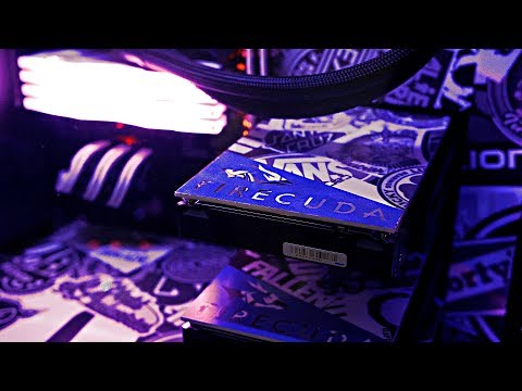CRAZY Custom Gaming PC Builds & Setup Ft. Seagate