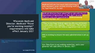 Repercusiones de la financiación federal: información y medidas a tomar 9/12