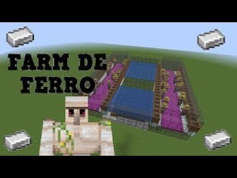TUTORIAL FARM DE FERRO - MINECRAFT 1.14