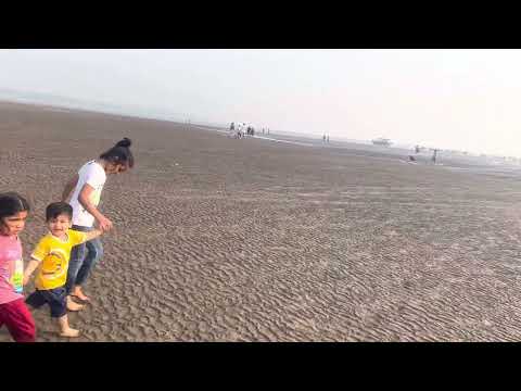Alibaug beach playing  Bhargav Riddhi durva