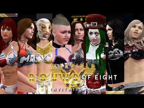 WWE 2K18 (PS4) - The Warfield Invitational 2017: Round Of 8 (w/commentary)