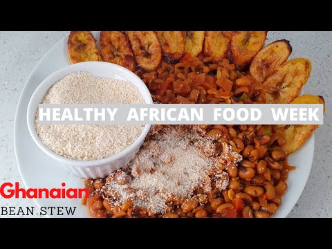 Red Red Ghanaian Bean Stew | Healthy African Food Week | Plant Based Recipe