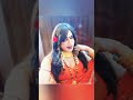 Male To Female In Chiffon Party Wear Saree And Wearing Satin Nighty
