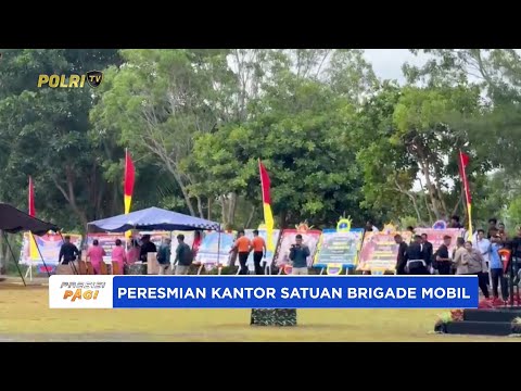 KAPOLDA PAPUA BARAT DAYA MERESMIKAN KANTOR SATUAN BRIGADE MOBIL