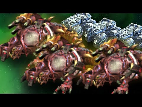 HEAVY FRONTLINE STUKOV PROTECTS THE TANKS - Weekly Brawl [Starcraft 2 Direct Strike]