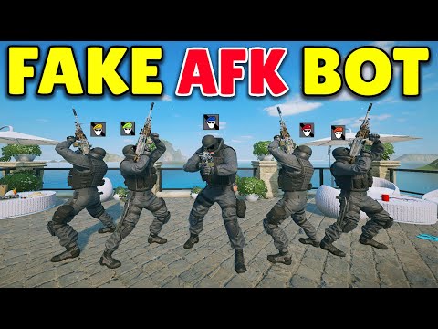 *ONE MILLION* IQ FAKE AFK BOT Bait Trick - Rainbow Six Siege