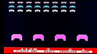 Deluxe Invaders on Atari 8 bit / 65XE. Gameplay & Commentary