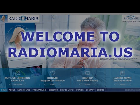 Welcome to Radio Maria