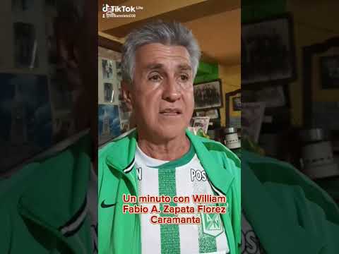 Un minuto con William.  Fabio Augusto Zapata Florez. Caramanta Antioquia.