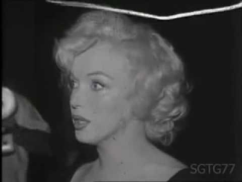 Marilyn Monroe Rare Footage At Some Like It Hot Press Conference