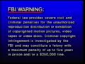 FBI Warning