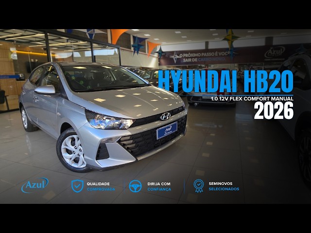 Vídeo HYUNDAI HB20 1.0 12V FLEX COMFORT MANUAL