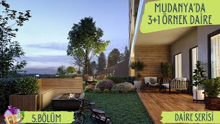 MUDANYA'DA 3+1 ÖRNEK DAİRE TURU// DAİRE SERİSİ//5.BÖLÜM