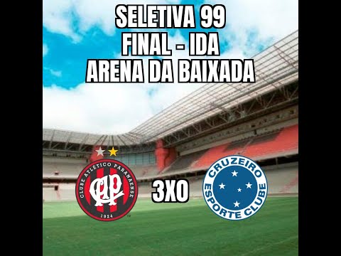 Seletiva 99 - Final (ida) - Atlético 3x0 Cruzeiro
